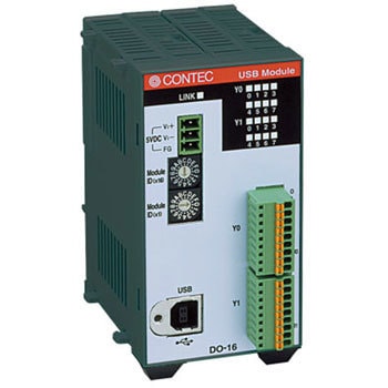 CONTEC USB接続モジュール 絶縁型デジタル出力モジュール USB CONTEC(コンテック) 産業用PC本体