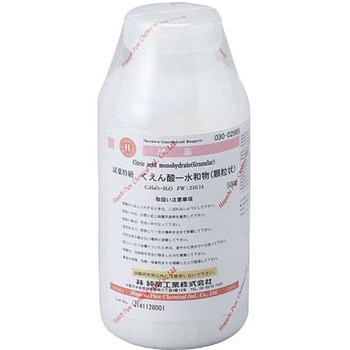 くえん酸一水和物(顆粒)(研究実験用) 林純薬工業