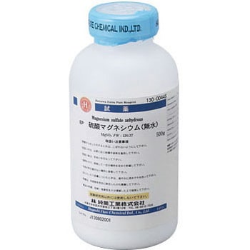 硫酸マグネシウム 無水 研究実験用 林純薬工業 試薬 通販モノタロウ