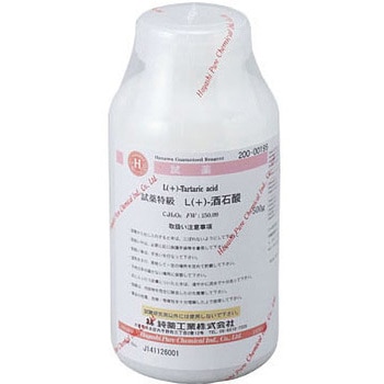 L(+)-酒石酸(研究実験用) 林純薬工業