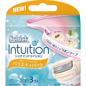 イントゥイション替刃バラエティパック(3コ入) 1パック(3個) Schick