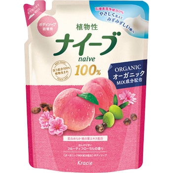 - ナイーブ ボディソープ (桃の葉エキス配合) クラシエホームプロダクツ販売 11722253