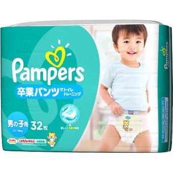 パンパース 卒業パンツ 男の子用 1個(32枚) P&G 【通販モノタロウ】