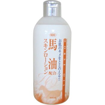 SOC 馬油配合 スキンローション 1個(500mL) 渋谷油脂 【通販モノタロウ】