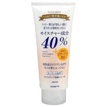 40%スーパーうるおい リフトアップ洗顔フォーム ロゼット