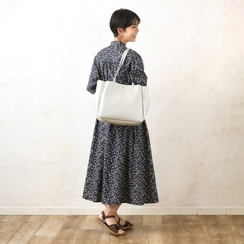 軽量合皮ふっくらA4トート センバドー