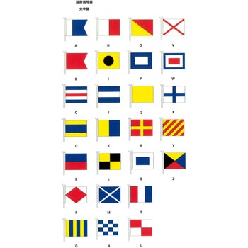 国際信号旗 文字旗 小型 ノーブランド