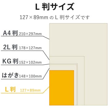 写真用紙 光沢紙 厚手 CANON用 色鮮やか ホワイト