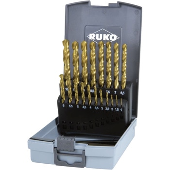 TiNコート ストレートドリルセット RUKO