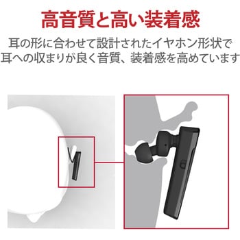 LBT-HS20MMPBK ワイヤレスイヤホン ヘッドセット ブルートゥース