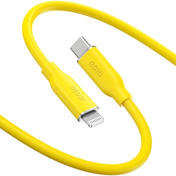 USB-C to Lightning シリコンケーブル 1m 最大27W 高速充電 MAGLINE AOHI(アオハイ)
