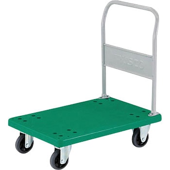 樹脂製運搬車 グランカート(固定ハンドルタイプ) TRUSCO