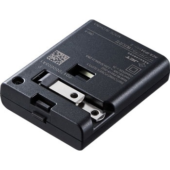 ACA-IP34BK 薄型USB充電器 1個 サンワサプライ 【通販モノタロウ】