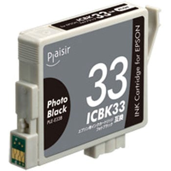 汎用インクカートリッジ エプソン対応 ICBK33互インクカートリッジ プレジール