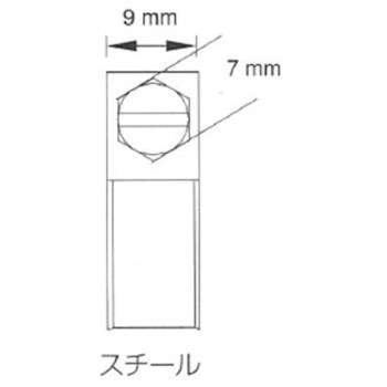 ミニABAクランプ スチール ABA
