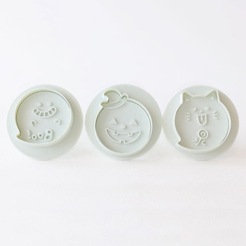 cotta まんまるクッキー型(おばけ・かぼちゃ・おばけ猫) cotta