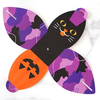 かぼちゃ 40985 cotta ギフト箱 ハロウィンかぼちゃ&黒猫バルーンBOX