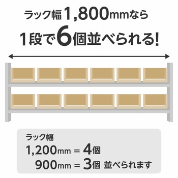 ダンボールコンテナ スタッキングタイプ モノタロウ