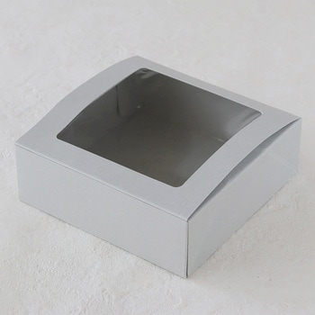 cotta 窓付きギフト箱 グレー cotta