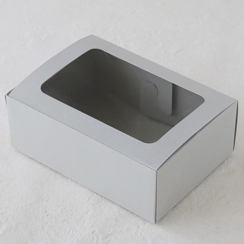 cotta 窓付きギフト箱 グレー cotta
