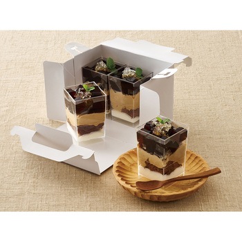 cotta ケーキ箱 高さのあるサイドオープンNC 4×6 cotta