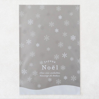 cotta OPP袋 クリスマス 雪の結晶 180×260mm cotta
