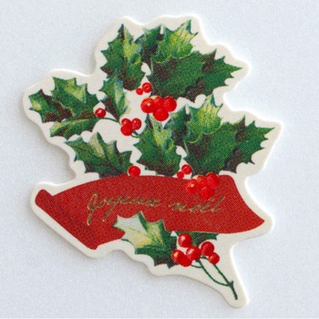 cotta クリスマスアンティークピック ひいらぎ(10片) cotta