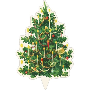 cotta クリスマスアンティークピック ツリー(4片) cotta
