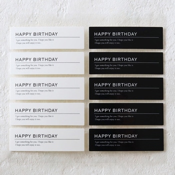 cotta ケーキピック HAPPY BIRTHDAY(2柄×5片) cotta