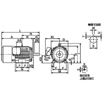 高性能省エネモータ スーパーラインプレミアムシリーズ SF-PRB形