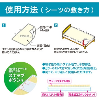 BSW-20 洗える防水シーツ 1枚 アイリスオーヤマ 【通販サイトMonotaRO】