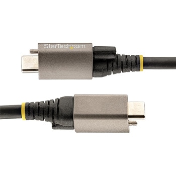 50cm トップロック付きUSB-Cケーブル 10Gbps/USB 3.1(3.2 Gen 1)/100W (5A) Power Delivery StarTech.com