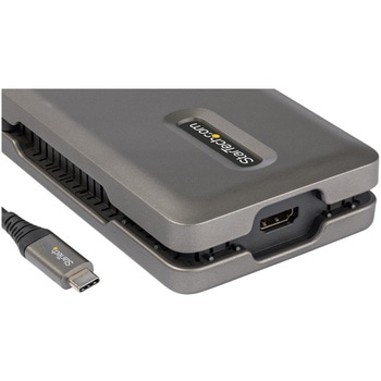 USB Type-Cマルチ変換アダプター/4K60Hz HDMI 2.0/10Gbps USB ハブ/カードリーダー & LAN/100W USB PD StarTech.com