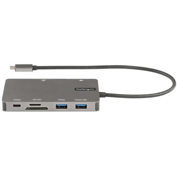 マルチポートアダプター/USB-C接続/シングルモニター/HDMIまたはVGA/100W PD/USBハブ/SD & MicroSDカードリーダー/有線LAN StarTech.com