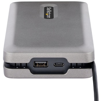 DKM31C3HVCPD マルチポートアダプター/USB-C/デュアルモニター/4K60Hz HDMI u0026 VGA/100W USB PD/3xUSB  ハブ/有線LAN/25cmケーブル 1個 StarTech.com 【通販モノタロウ】