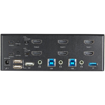 SV231DHU34K6 2ポートHDMIモニター2台対応KVMスイッチ/HDMI 2.0