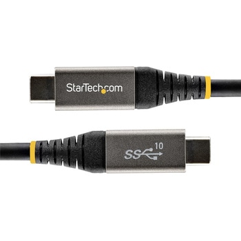 1m USB-C - USB-C ケーブル/USB-IF認証/USB 3.1(3.2 Gen 2) 10Gbps/100W (5A) PD/DP Altモード StarTech.com