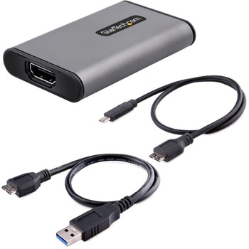ビデオキャプチャーユニット/USB-C & -A接続/4K30Hz HDMI/USB ビデオクラス/Thunderbolt 3/Win/Mac/Ubuntu StarTech.com