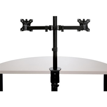 2面液晶モニターアーム/クランプ&グロメット固定方式/VESA規格32ンチディスプレイ対応/水平可動式3関節アーム/高さ調整、チルト、スイベル、ローテーション StarTech.com