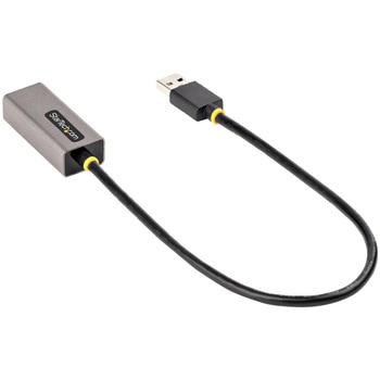 USB有線LANアダプター/USB-A接続/30cm一体型ケーブル/各種OS/スペースグレー/ギガビットイーサネット/RJ45 ネットワーク 変換 コンバーター StarTech.com