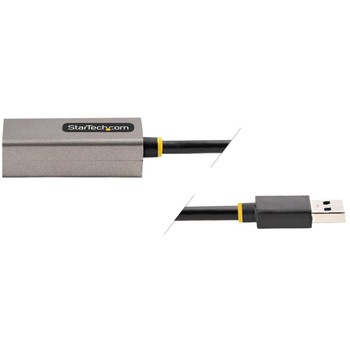 USB有線LANアダプター/USB-A接続/30cm一体型ケーブル/各種OS/スペースグレー/ギガビットイーサネット/RJ45 ネットワーク 変換 コンバーター StarTech.com
