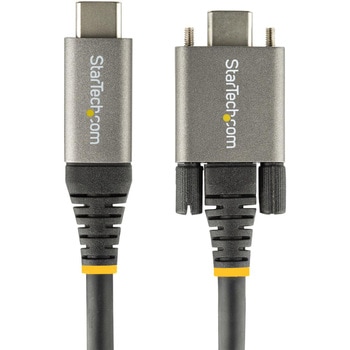 50cm サイドロック付きUSB-Cケーブル 10Gbps/USB 3.1(3.2 Gen 1)/100W (5A) Power Delivery StarTech.com