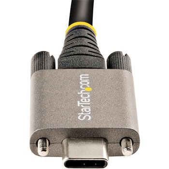 50cm サイドロック付きUSB-Cケーブル 10Gbps/USB 3.1(3.2 Gen 1)/100W (5A) Power Delivery StarTech.com