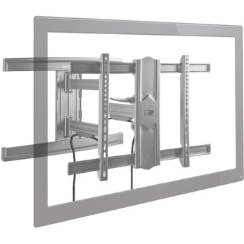 アーム式テレビ壁掛け金具/1面VESA規格80インチディスプレイ対応/耐荷重75kg/ロープロファイルタイプ/高耐久アーム/チルト、スイベル StarTech.com