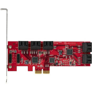 10P6G-PCIE-SATA-CARD SATA 10ポート増設PCI Express インターフェース