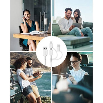 Anker PowerLine II 3-in-1 ケーブル 0.9m Anker(アンカー)