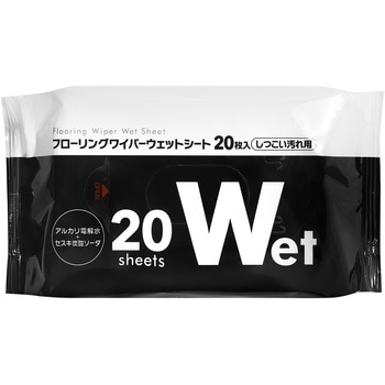 フローリングワイパーウェットシートしつこい汚れ用 伊藤忠リーテイルリンク
