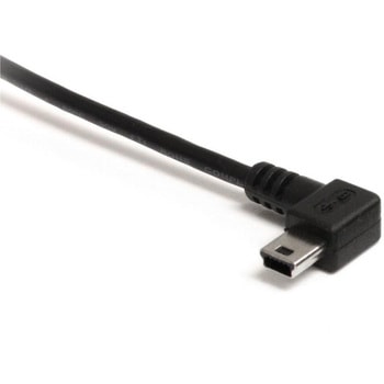 1.8m ミニUSB変換ケーブル miniUSB左向きL型ケーブル USB-A オス - USB mini-B オス StarTech.com