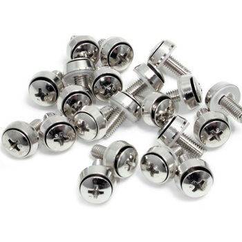M6ネジ(12mm) 100個 ブラック StarTech.com