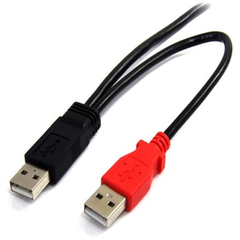 USB Y字ケーブル 90cm Type-A - Mini-B StarTech.com